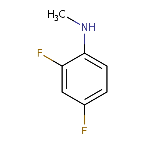 CNc1ccc(cc1F)F