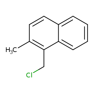 ClCc1c(C)ccc2c1cccc2