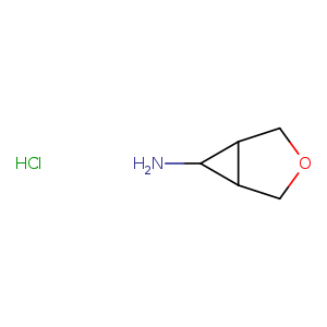 NC1C2C1COC2.Cl