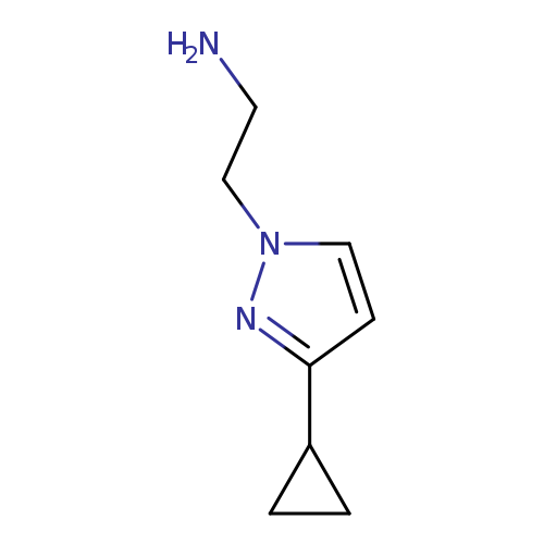 NCCn1ccc(n1)C1CC1