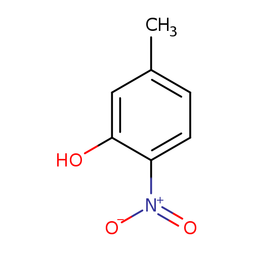 Cc1ccc(c(c1)O)[N+](=O)[O-]