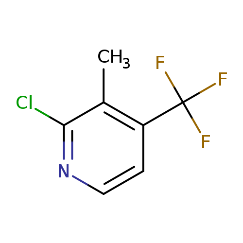 Clc1nccc(c1C)C(F)(F)F