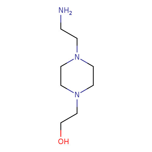 NCCN1CCN(CC1)CCO