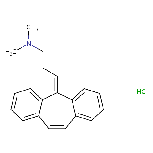 CN(CCC=C1c2ccccc2C=Cc2c1cccc2)C.Cl