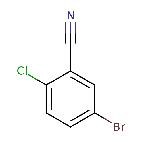 N#Cc1cc(Br)ccc1Cl