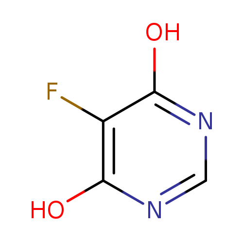 Oc1ncnc(c1F)O