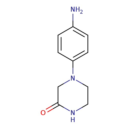 O=C1NCCN(C1)c1ccc(cc1)N