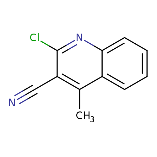 N#Cc1c(Cl)nc2c(c1C)cccc2