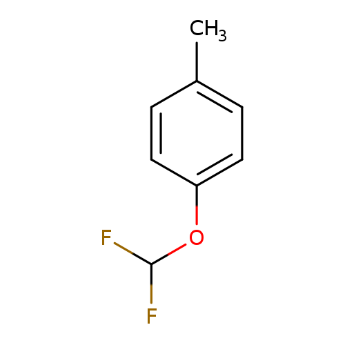 FC(Oc1ccc(cc1)C)F