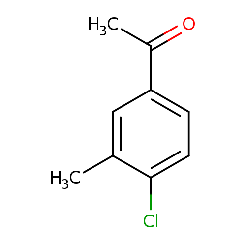 CC(=O)c1ccc(c(c1)C)Cl