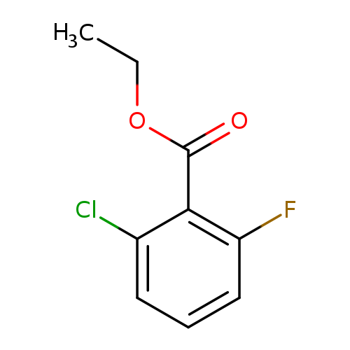 CCOC(=O)c1c(F)cccc1Cl