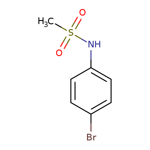 Brc1ccc(cc1)NS(=O)(=O)C
