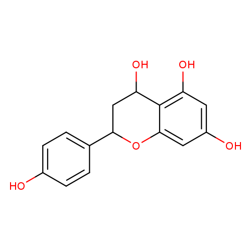 Oc1ccc(cc1)C1CC(O)c2c(O1)cc(cc2O)O