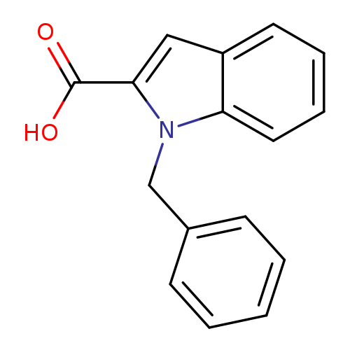 OC(=O)c1cc2c(n1Cc1ccccc1)cccc2
