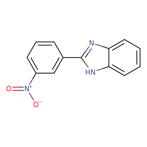 [O-][N+](=O)c1cccc(c1)c1nc2c([nH]1)cccc2