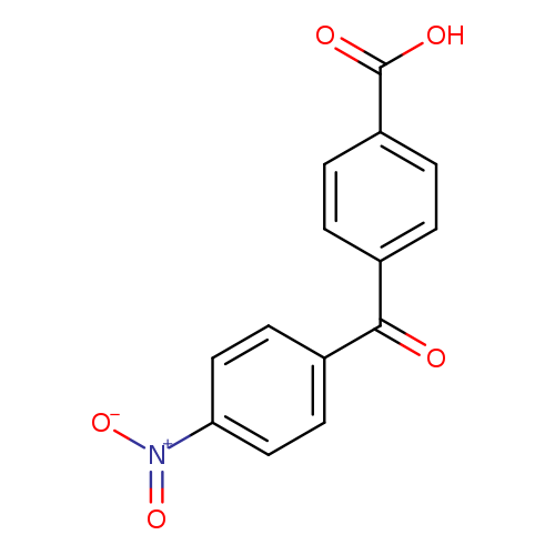 O=C(c1ccc(cc1)C(=O)O)c1ccc(cc1)[N+](=O)[O-]