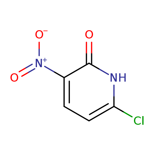 [O-][N+](=O)c1ccc([nH]c1=O)Cl