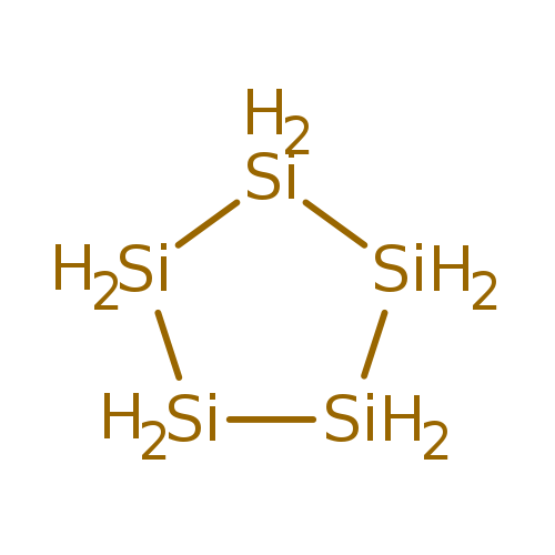 [SiH2]1[SiH2][SiH2][SiH2][SiH2]1