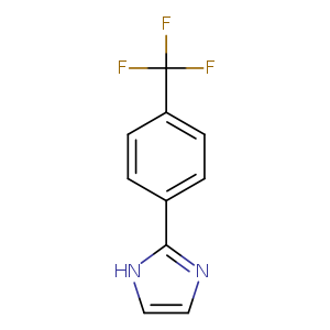 FC(c1ccc(cc1)c1ncc[nH]1)(F)F