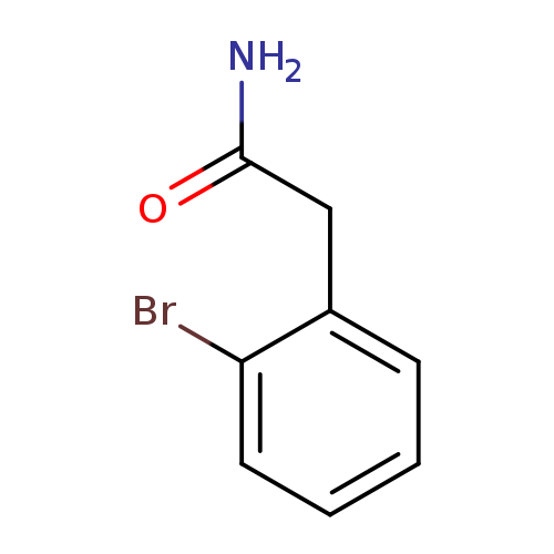 NC(=O)Cc1ccccc1Br