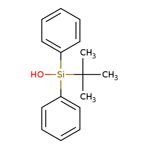 CC([Si](c1ccccc1)(c1ccccc1)O)(C)C