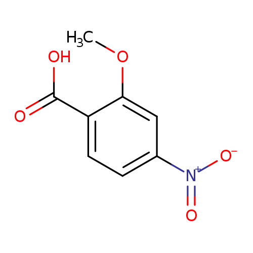 COc1cc(ccc1C(=O)O)[N+](=O)[O-]
