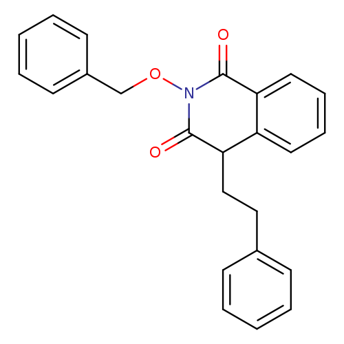 O=C1C(CCc2ccccc2)c2ccccc2C(=O)N1OCc1ccccc1