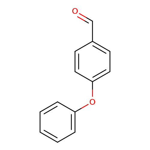 O=Cc1ccc(cc1)Oc1ccccc1