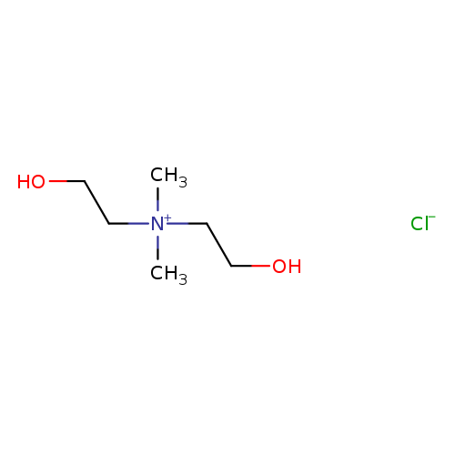 OCC[N+](CCO)(C)C.[Cl-]