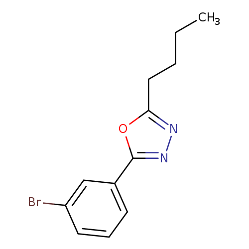 CCCCc1nnc(o1)c1cccc(c1)Br