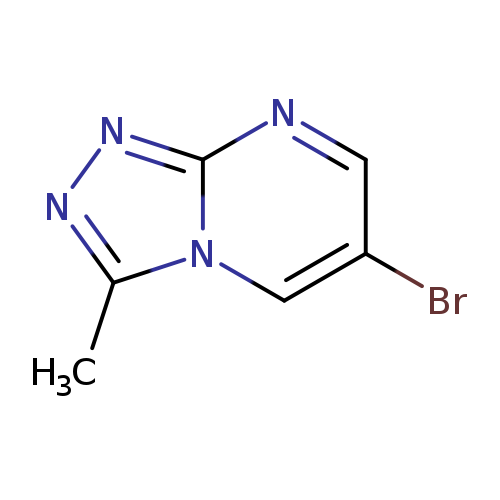 Brc1cnc2n(c1)c(C)nn2