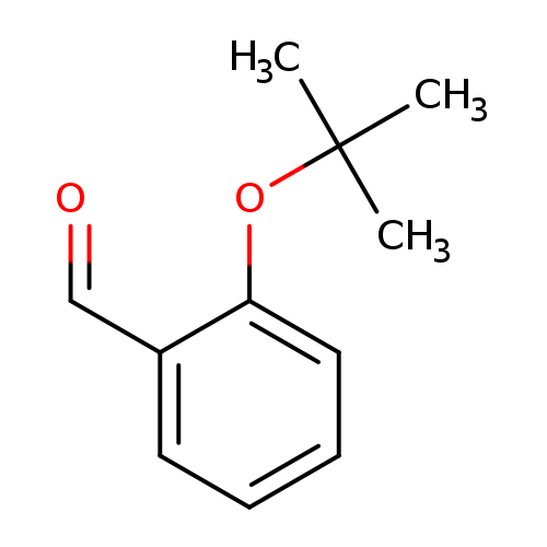 O=Cc1ccccc1OC(C)(C)C