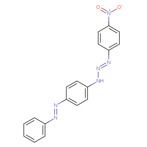 [O-][N+](=O)c1ccc(cc1)/N=N/Nc1ccc(cc1)/N=N/c1ccccc1