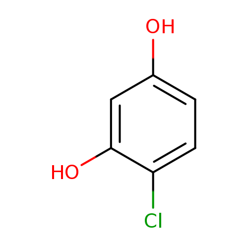 Oc1ccc(c(c1)O)Cl