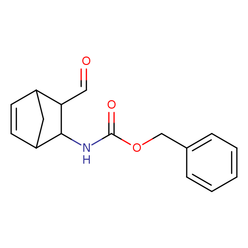 O=CC1C2C=CC(C1NC(=O)OCc1ccccc1)C2
