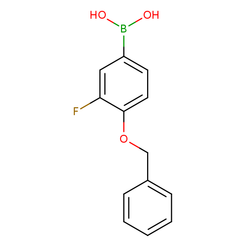 Fc1cc(ccc1OCc1ccccc1)B(O)O