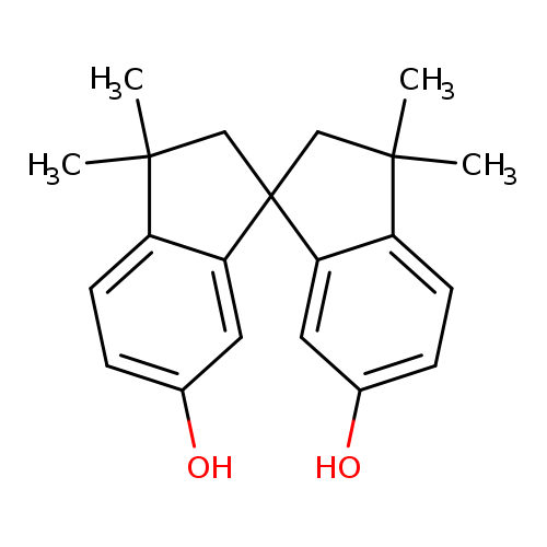 CC1(C)CC2(c3c1ccc(c3)O)CC(c1c2cc(O)cc1)(C)C