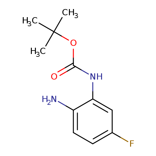 O=C(Nc1cc(F)ccc1N)OC(C)(C)C
