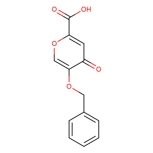 OC(=O)c1occ(c(=O)c1)OCc1ccccc1