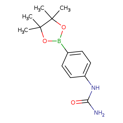 NC(=O)Nc1ccc(cc1)B1OC(C(O1)(C)C)(C)C