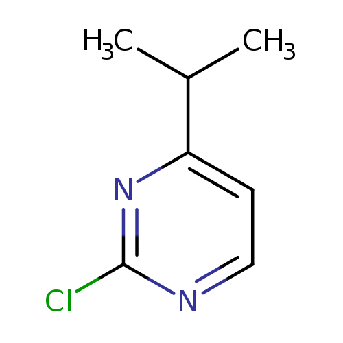 Clc1nccc(n1)C(C)C
