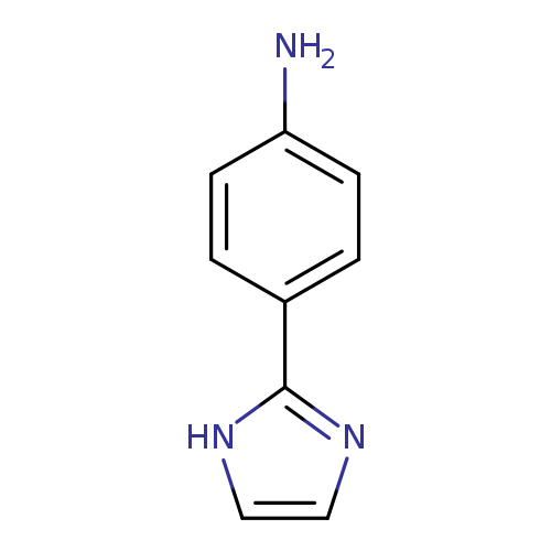 Nc1ccc(cc1)c1ncc[nH]1