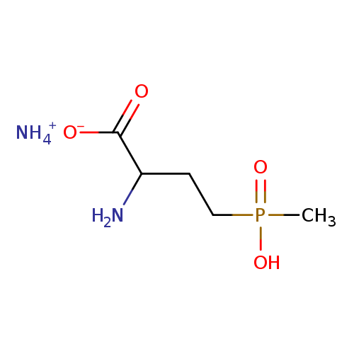 [O-]C(=O)C(CCP(=O)(O)C)N.[NH4+]