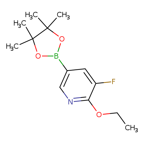 CCOc1ncc(cc1F)B1OC(C(O1)(C)C)(C)C