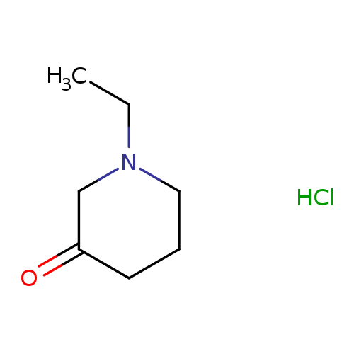 CCN1CCCC(=O)C1.Cl