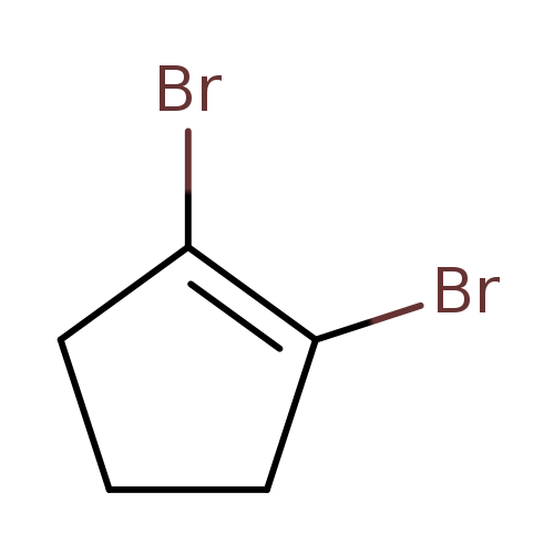 BrC1=C(Br)CCC1