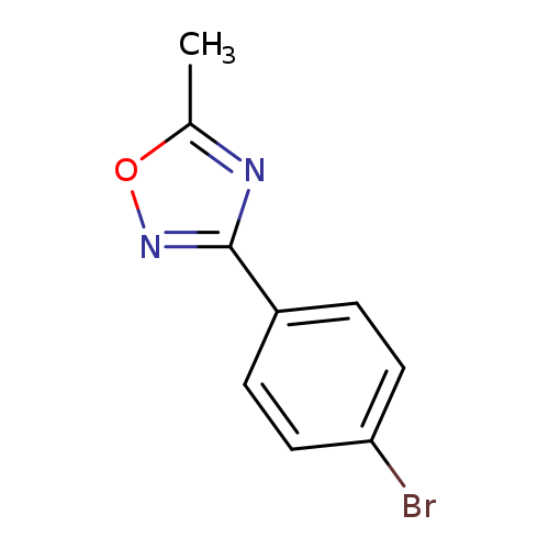 Brc1ccc(cc1)c1noc(n1)C