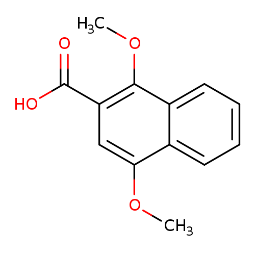 COc1cc(C(=O)O)c(c2c1cccc2)OC