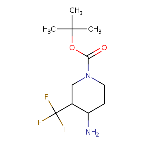 NC1CCN(CC1C(F)(F)F)C(=O)OC(C)(C)C