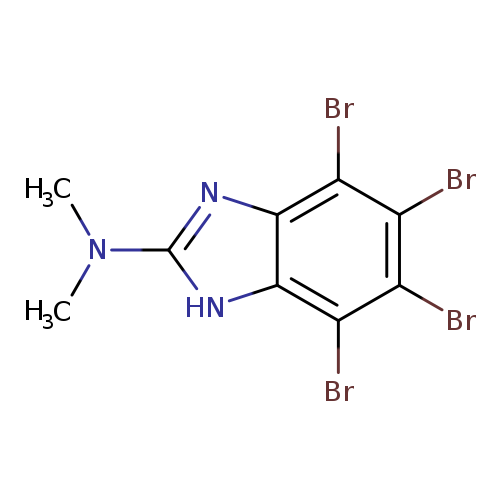 CN(c1[nH]c2c(n1)c(Br)c(c(c2Br)Br)Br)C